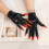 Show Gloves Fingernails Pattern Magics Performances-Black 7