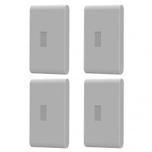 (4pcs, Plane) Smart Linkage Motion Sensor Night Light Adhesive LED Closet Light for Room Office