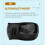 Windproof Horse Sunglasses Equestrians for Medium-black red 7