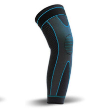 (XL, Lake Blue) Men's Elastic Knee Brace Stable Support Adjustable Healing Knee Pads for Sports