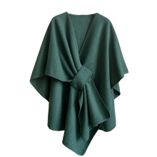Warm Winter With Hooded Design Lightweight Portable-Green