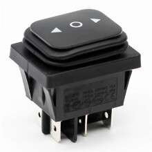 6 Pin 3 Position Momentary Rocker Switch Automotive IP67 Rocker Switch 12V 24V