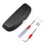 (Black)Sunglasses Holder for BMWs Series Glasses Case Storage Box Replace for Driver Side Overhead Grab Handle 1