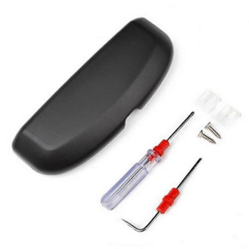 (Black)Sunglasses Holder for BMWs Series Glasses Case Storage Box Replace for Driver Side Overhead Grab Handle