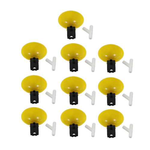 10Pcs Automatische Vogel Waterer Große Kapazität