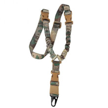 (CP) Multifunctional Nylon Strap Single Point Diagonal Safety Strap for Hiking Climbing