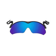 (Blue) Clip Cap Sports Sunglasses, Mens Clip on Sunglasses for Fishing Biking Hiking Cycling Golf Eyewear Uv400