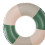 (Stitching Green) Infant Pool Float Swimming Trainer Inflatable Thicken Baby Pool Float Stitching Green Seat 2