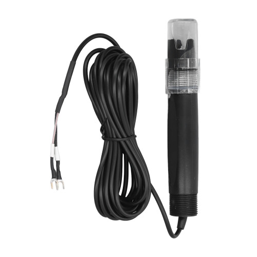 High-Precision Ph Sensor, Long Body Ph Electrode with Automatic Temperature Compensation and Bnc Connector Probe, Compatible with Various Ph Meters fo