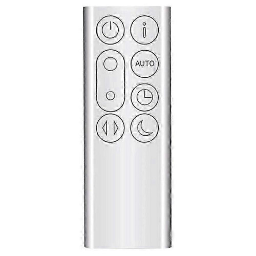(Silver) Compatible For Dyson TP05 / PH01 Cool Fan Remote Control Replacement