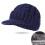 Windproof Cable Knit Flat Cap Thermal Lined Thickened Hat-Khaki 5