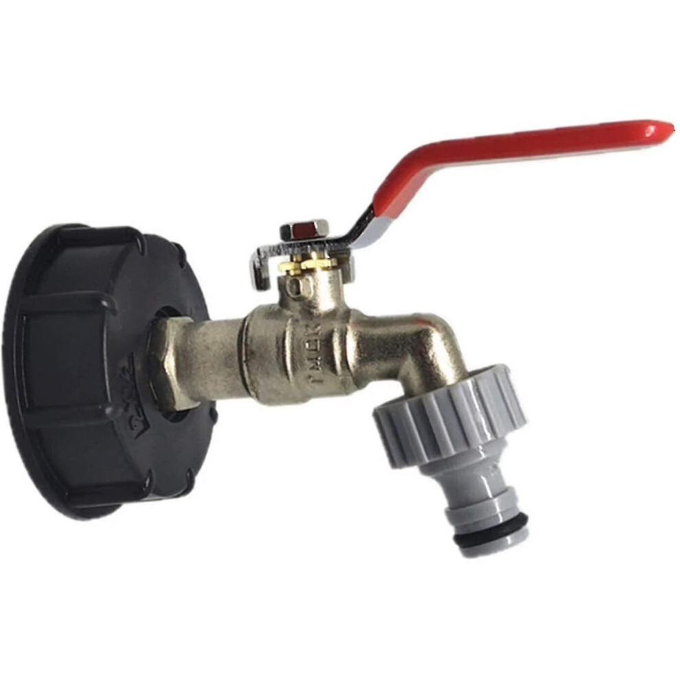 Ibc Tank Adapter, Non-Toxic Eco-Friendly Solution For Quick Contact Switch Applications, Durable Coarse Thread S60x6 Outlet Ensures Anti-Corrosion Per 9489125601537