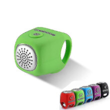 (green) Bicycle Bell, Mountain Bike Electric Horn Waterproof Tape Bell Mini Bicycle Horn