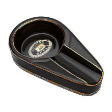 (Black) New 2023 Cigar Ashtray Ceramic