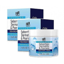(2PCS)1-5x Seborrheic Dermatitis Cream, Anti Fungal Shampoo, Scalp Treatment for Psoriasis, Folliculitis, Dry Scalp, Anti-Itch, Sooth