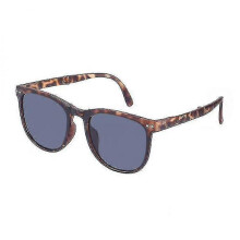 (tortoiseshell) Women Folding Sunglasses Uv Protection With Storage Bag