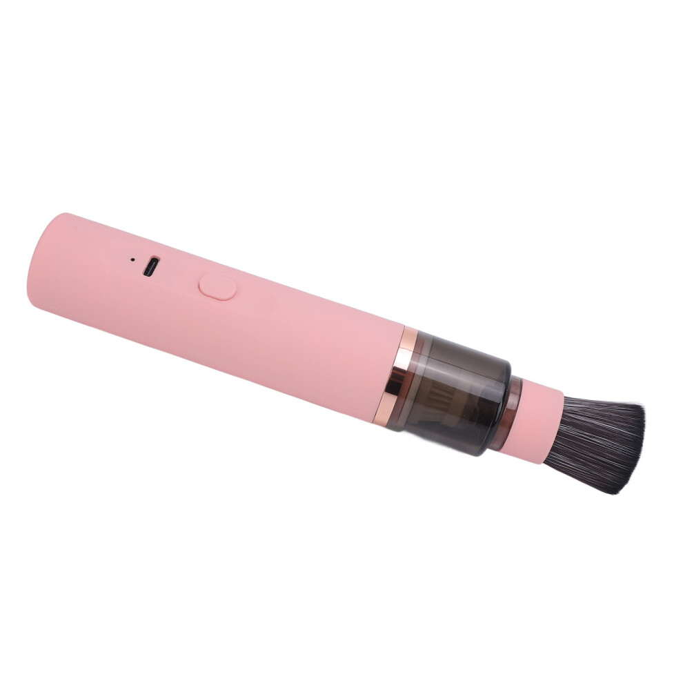 Pink Handheld Nail Dust Collector 1800Mah Powerful Suction For Salon & Home