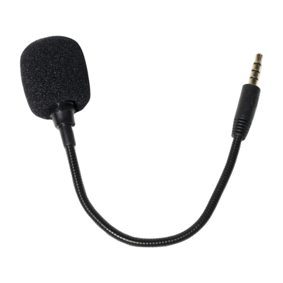 Replacement Mic 3.5Mm Detachable Boom Microphone For Ps4 Ps5 One Pc Universal Fit Black 9323874222653