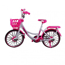 (City Eco friendly Bicycle, Pink) Mini Bicycle Model Toy Alloy Plastic Downhill Mountain Bike Toys Gifts For Boys