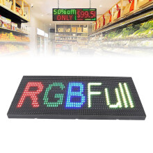 Indoor LED Water Proof Full Color Sign P10 Display for Shops & Cafes 320x160mm