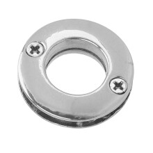 10 Pcs Alloy Round Eyelets 13mm Inner Diameter for Clothing, Shoes & Luggage