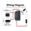 Mini Linear Actuator 20N Thrust 100mm Stroke DC24V Robot TV Sofa 4
