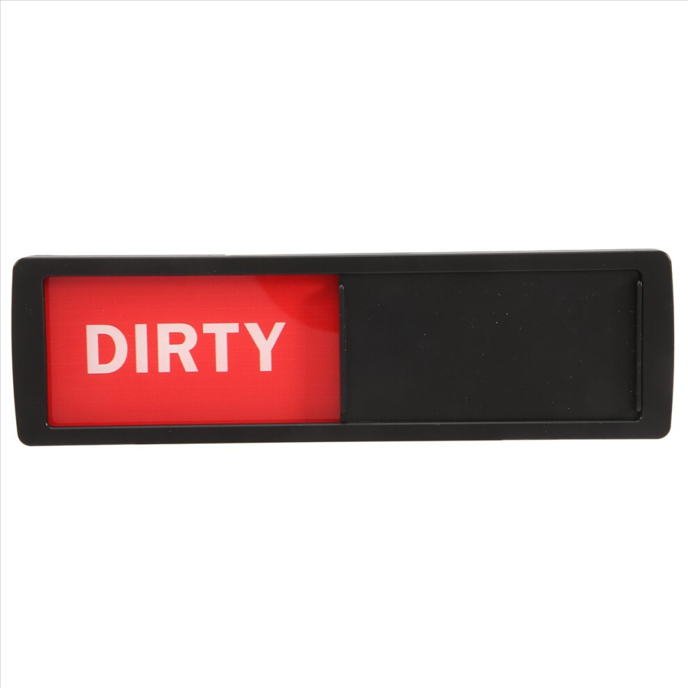 Clean Dirty Dishwasher Magnet - Easy To Read Non-Scratch Magnetic Indicator Sign Kitchen Organization And Storage Black 4851755667910