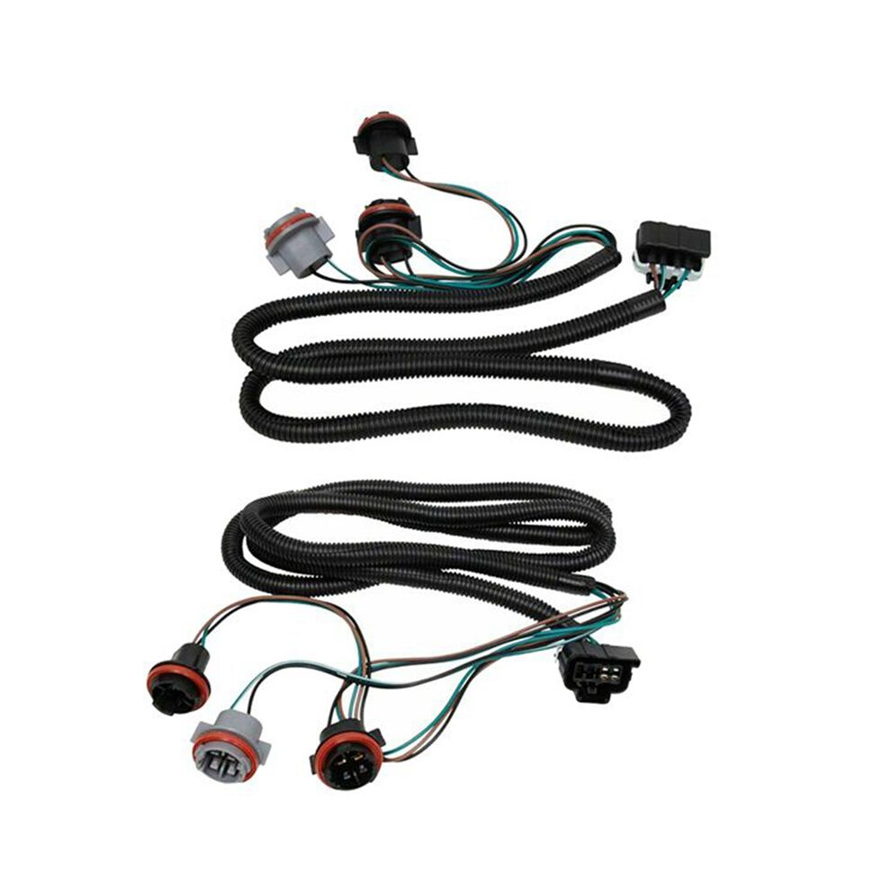Rear Tail Lamp Wiring Harness Lh Rh Pair For Chevy Silverado Gmc Sierra Pickup Truck New 15824514 15824515 Light 4851249033108