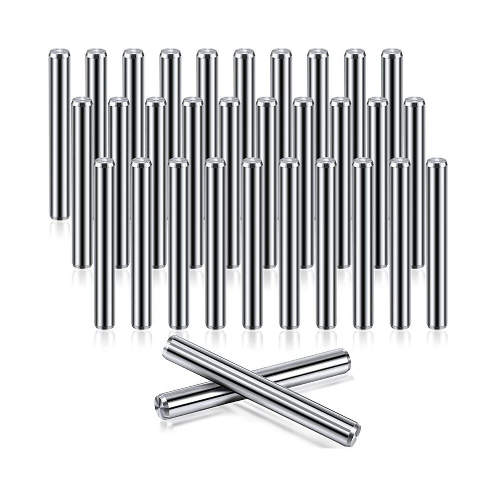32 Pieces 5 Mm X 40 Shelf Brackets Pegs Shelves Dowel Pins Stainless Steel Metal Bookshelf Support 4851249028142