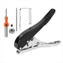 Locher 5/16 Zoll (8 mm), Einzellocher, 5 Stück, robuster Einzellocher, tragbar, handlich, für Papierkarten