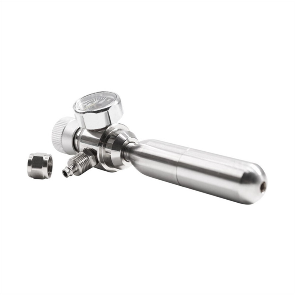 Aquarium Co2 Regulator 2000Psi Pressure Gauge For 6Mm Suction Tube 3/8-24Unf 4851755665237