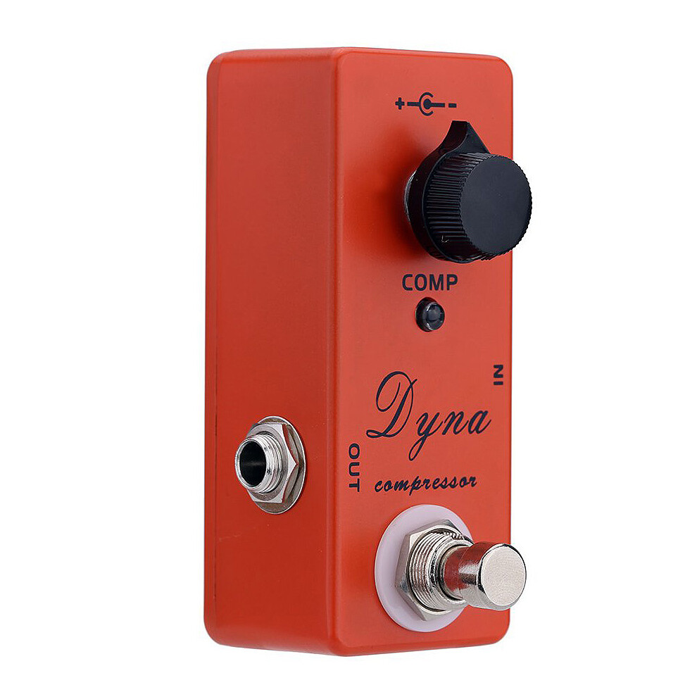 Mosky Dyna Compressor Electric Guitar Effect Pedal Mini Single With True Bypass 4851249025295