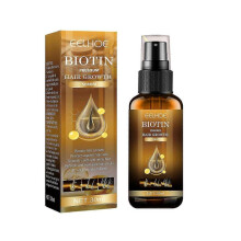 (3pcs) Barsinfi Biotin Hair Growth Spray Strong Hair Massage Scalp Dense Hair Solid Hair Anti-loss Nourishing Liquid