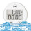 Ice Bath Thermometer with Timer Automatic Water Humidity Instruments Home Measurement Tools 4
