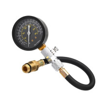 Engine Compression Tester 0300 PSI Range Kit With Car Digital Pressure Gauge And Adapter