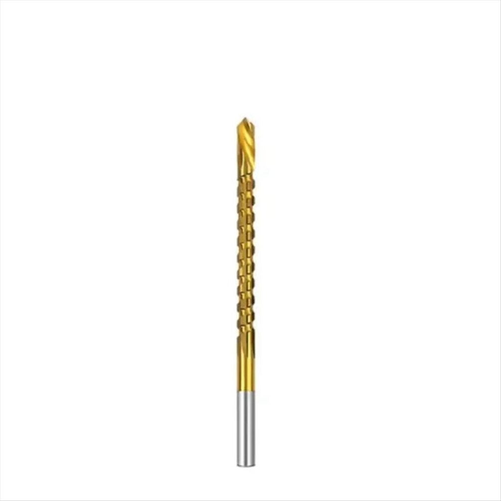5Mm Titanium Coated Drill Bit Spiral Jagged Saw Composite Twist 4851249027046