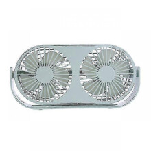 (GREEN) Double Head Fan 360 Adjustable Usb Mini Aromatherapy Fan