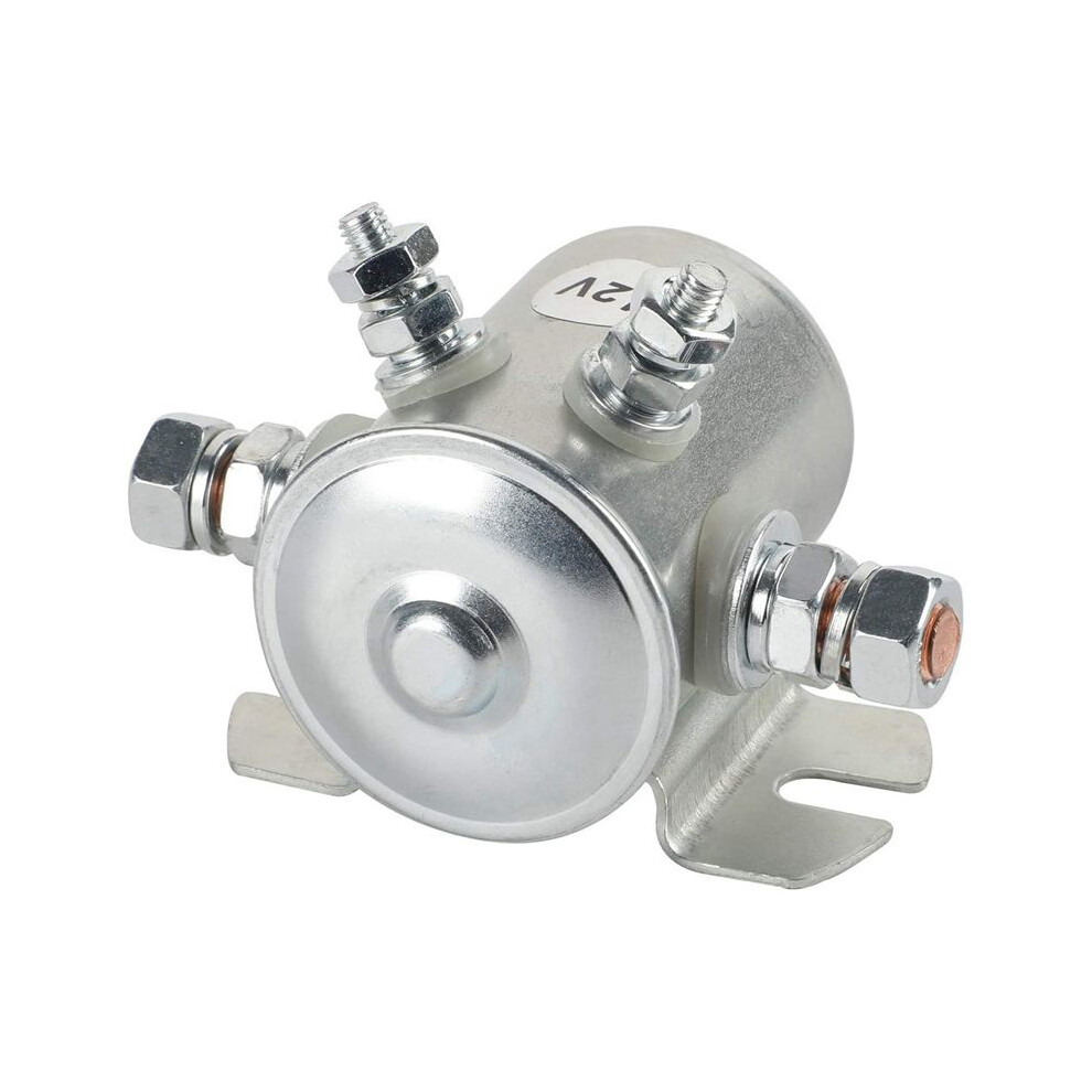 Max 300A Continuous Duty Solenoid Relay 12V Dc Starter For Golf Carts,Winch ,Marine In Rush Silver 4851249044098