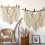 10Pcs Leather Curtain Rod Holder,Leather Bracket,PU Loop Strap for Wood Rod,Strap Wall Hooks 5