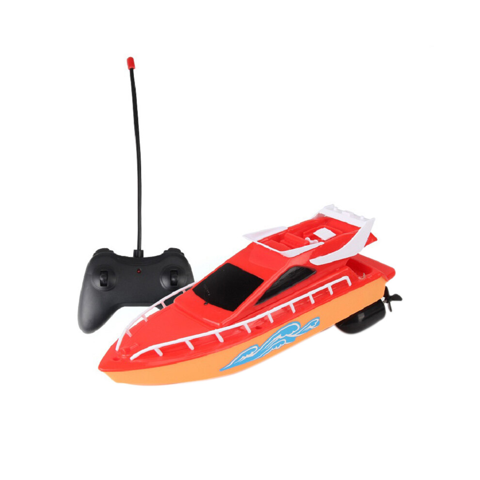 Speed Rc Boat Ship Remote Control Boats Electric Waterproof Model Sailing Toys For Children Toy Red 4851249050754