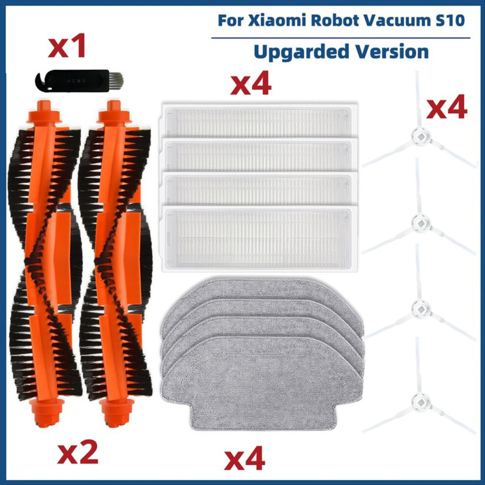 Compatible With For Xiaomi Robot Vacuum Cleaner S10 S12 T12 B106gl Accessories Main Side Brush Filter Mop 4851755666586