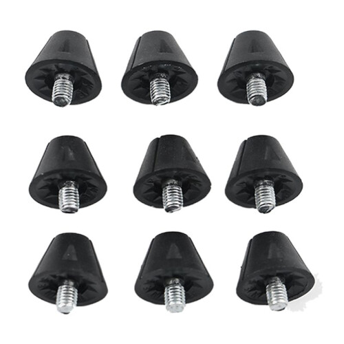 12 PCS Football Shoe Replacement Spikes 16mm Studs for 5MM Threaded 2