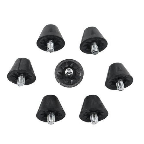12 PCS Football Shoe Replacement Spikes 16mm Studs for 5MM Threaded 1