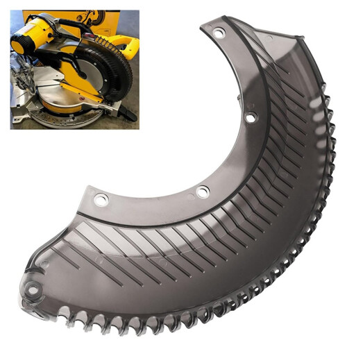 Kit com 2 protetores inferiores N027988, compatíveis com serras de esquadria DeWalt DWS780, DW716 e DWS782. 1