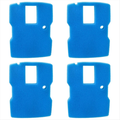 4pcs Pond Filter Pad Fountain Sponge Replacement CUF-6000 Filter,660 GPH Pump