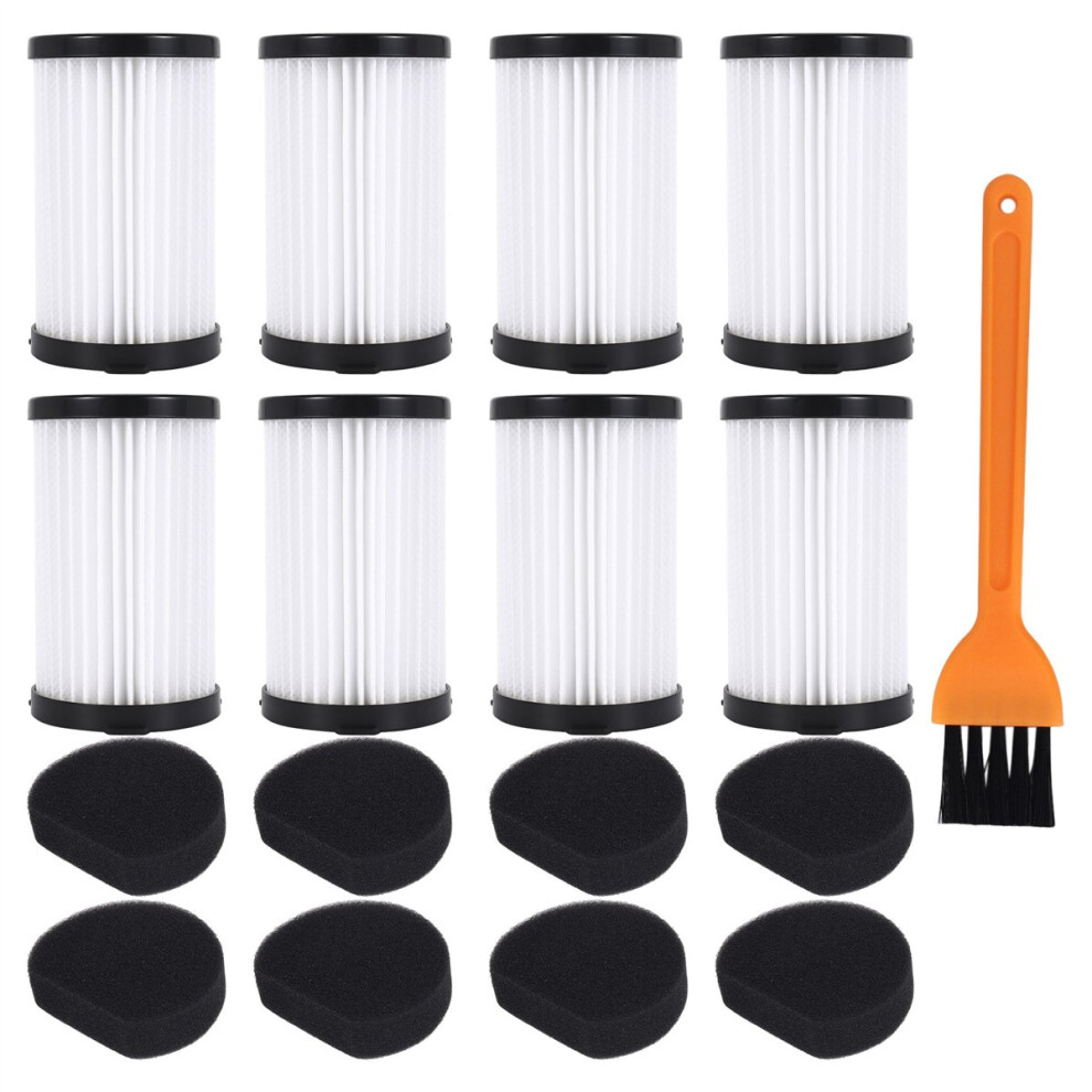 Replacement Filters For Moosoo D600 And Ariete Handyforce Vacuums Rbt 2761 2759 Includes 8 + Foam 4851755665558
