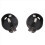 10pcs Black Round Button Battery Holder Case for CR2032 2016 2025 4