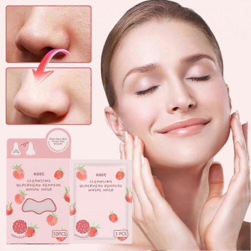 (2 Boxes) Blackhead Remover Mask Blackhead Ances improving Cleaner Mask for Face Nose 1
