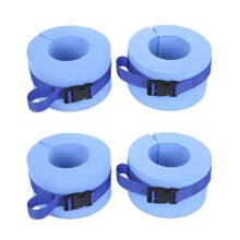 4x Schwimmgewichte, Wassergymnastik-Manschetten, Schwimmring, Fitness-Übungsset, Trainingsgurte für Knöchel und Arme