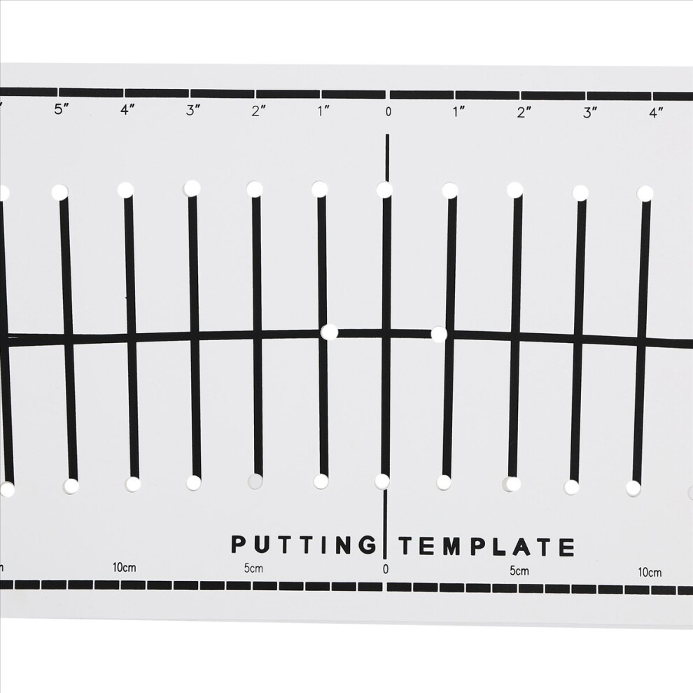 15 Degree Golf Putter Putting Mat Trainer Indoor Pad Equipment Hitting Aiming Line Training Aids Green 4851755674642
